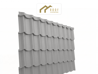 Металлочерепица Монтерей Люкс RAL 7047